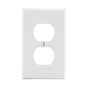 Tapa para Contacto Dúplex Color Blanco. | SIERRA STORE