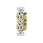 Contacto Duplex 15A 125V/ 2 Polos 3 Hilos / Cableado posterior y lateral / Ne...
