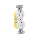 Contacto Duplex 15A 125V/ 2 Polos 3 Hilos/ Nema 5-15R/ Color Blanco. HUBBELL - Vista 3