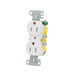 Contacto Duplex 15A 125V/ 2 Polos 3 Hilos/ Nema 5-15R/ Color Blanco. HUBBELL - Vista 4