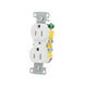 Contacto Duplex 15A 125V/ 2 Polos 3 Hilos/ Nema 5-15R/ Color Blanco. HUBBELL - Vista 4