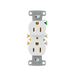 Contacto Duplex 15A 125V/ 2 Polos 3 Hilos/ Nema 5-15R/ Color Blanco. HUBBELL - Vista 5