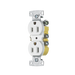 Contacto Duplex 15A 125V/ 2 Polos 3 Hilos/ Nema 5-15R/ Color Blanco. - HUBBELL