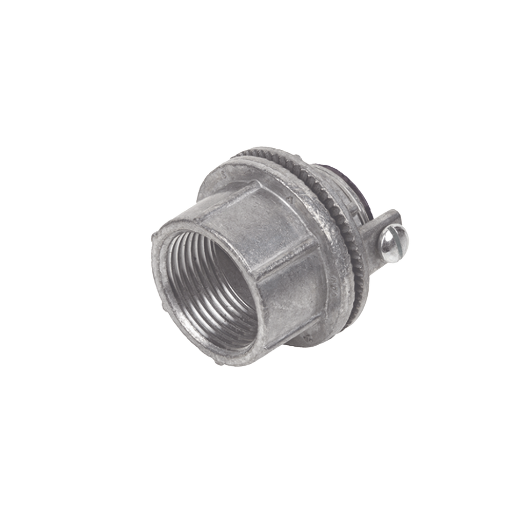 Conector de zinc para intemperie / 1 1/4" / Tornillo a tierra / IP66 / Áreas peligrosas Clase I Div 2 y Zona 2 | SIERRA STORE