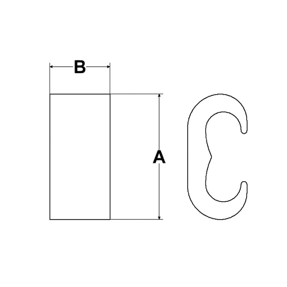 Conector de Toma de Tierra / Forma C / Cobre / Rango 6 Sol a 2 Tre / Longitud 19 mm (0.75 in) | SIERRA STORE