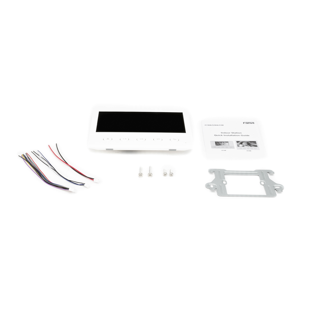 Monitor IP/SIP para Interior / Pantalla Capacitiva 7" / Wi-Fi 2.4 GHz / Audio HD Bidireccional / PoE / 8 Entradas de Alarma / RS485 | SIERRA STORE