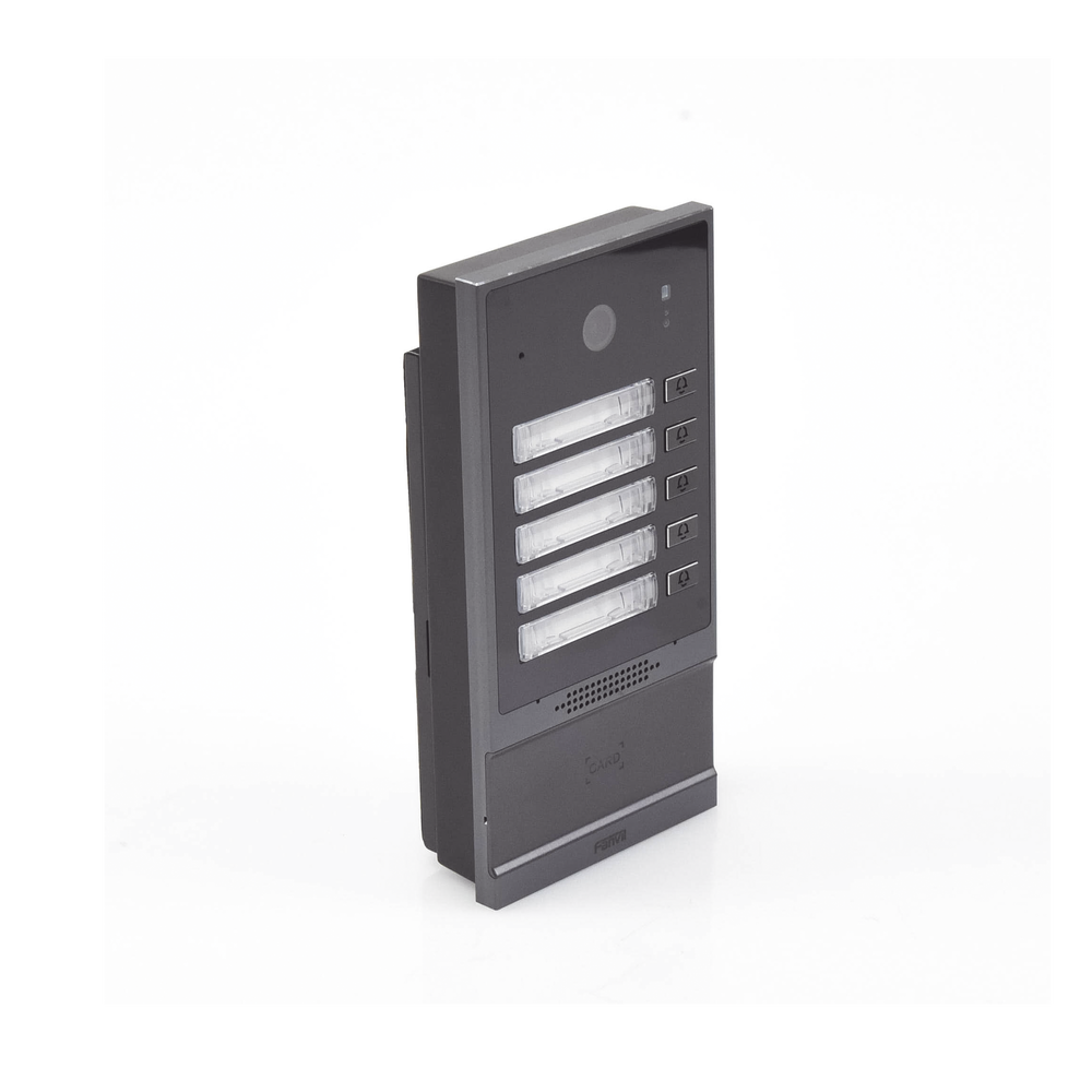 Videoportero IP / 2 Megapixel / 5 Botones de Marcación Rápida / IP66 - IK07 / PoE / Control de Acceso RFID / Anti-Vandálico | SIERRA STORE