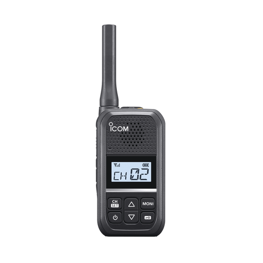 Radio Portátil Analógico, 2W, 16 Canales, 450-470 MHZ ICOM - Vista 2