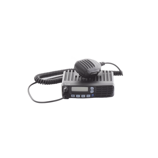 Radio Móvil Analógico en rango de frecuencia 400-470 MHz, 50 W de potencia de RF, 128 canales. Incluye Incluye microfono, ...