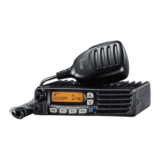 Radio Móvil Analógico en rango de frecuencia 400-470 MHz, 50 W de potencia de RF, 128 canales. Incluye Incluye microfono, ...