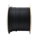 Carrete de 1 km de Fibra Óptica Aérea Mini Figura 8 G.657A2 Tipo Drop, Monomodo de 2 Hilos (Bifibra), Diseñada para Fusion...