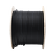Carrete de 1 km de Fibra Óptica Aérea Mini Figura 8 G.657A2 Tipo Drop, Monomodo de 2 Hilos (Bifibra), Diseñada para Fusion...