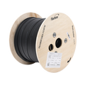 Carrete de 1 km de Fibra Óptica Aérea Mini Figura 8 G.657A2 Tipo Drop, Monomodo de 2 Hilos (Bifibra), Diseñada para Fusion...