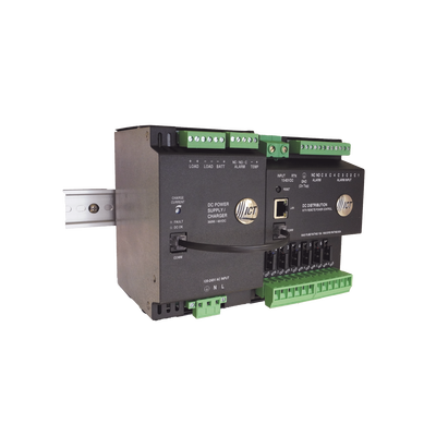 Fuente de Poder Industrial de 480W, salida 24 Vcc, para montaje en riel Din ICT - Vista 2