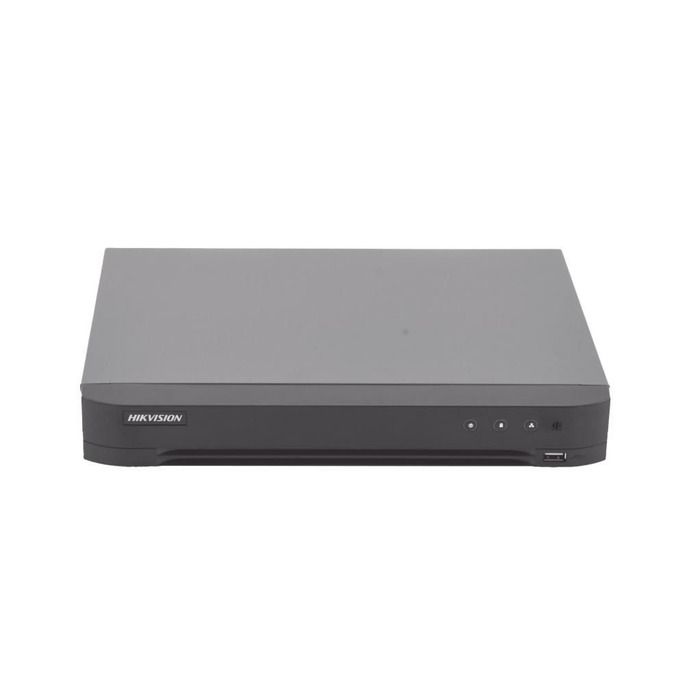HIKVISION IDS-7208HQHI-M1/FA - DVR 8 Canales TurboHD + 4 Canales IP/ 4 Megapixel/ Acusense/ Audio por Coaxitron/ Reconocimiento de | SIERRA STORE