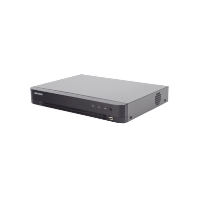 DVR 8 Canales TURBOHD + 4 Canales IP / 5 Megapixel Lite - 3K Lite / Audio de Dos Vías por Coaxitron / Reconocimiento Facia...