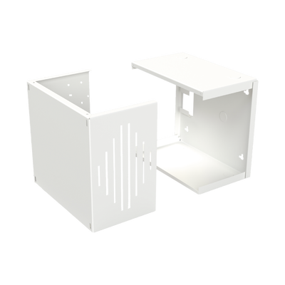 Gabinete para Resguardo de Sirena de 30 W (SF581A o SF581L No incluida), Preparación para Tamper (No incluido). - EPCOM IN...