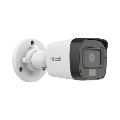 [Dual Light] Bala IP 4 Megapixel / Lente 2.8 mm / Ángulo de visión 104° / 20 mts IR + 15 mts Luz Blanca / Micrófono Integr...