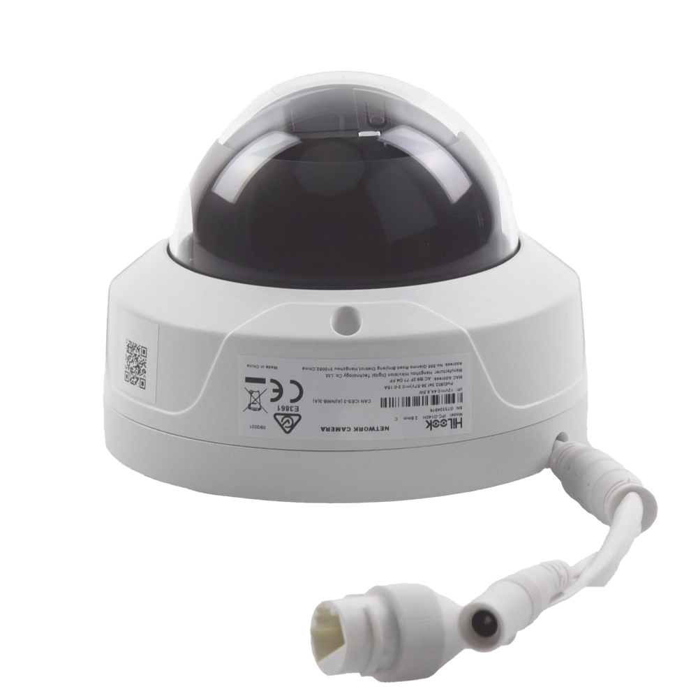 HiLook by HIKVISION IPC-D140H(C) - HiLook Series / Domo IP 4 Megapixel / Lente 2.8 mm / 30 mts IR / Exterior IP67 / IK10 / PoE / WDR | SIERRA STORE