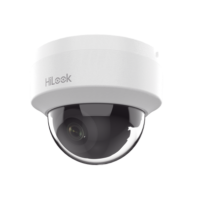 HiLook Series / Domo IP 4 Megapixel  / Lente 2.8 mm (Gran Angular) / 20 mts IR / Interior / PoE / dWDR / H.265+ / ONVIF - ...