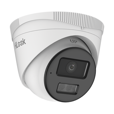 [Dual Light] Turret IP 4 Megapixel  / Lente 2.8 mm / 20 mts IR + 20 mts Luz Blanca / Micrófono Integrado / ACUSENSE Lite /...