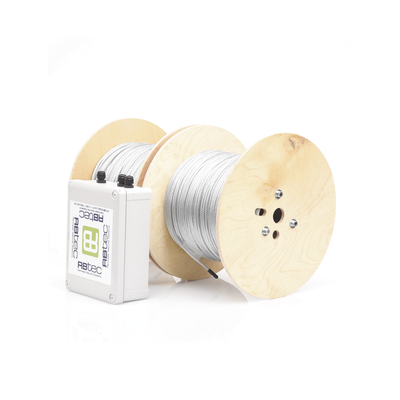 Kit de Cable Sensor Perimetral para Cerca Ciclonicas IRONCLAD / 610 METROS DE PROTECCION / 2 ZONAS; 305 METROS POR ZONA / ...