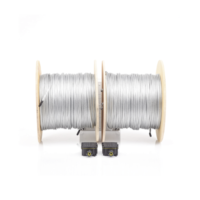 Kit de Cable Sensor Perimetral para Cerca Ciclonicas IRONCLAD / 610 METROS DE PROTECCION / 2 ZONAS; 305 METROS POR ZONA / ...