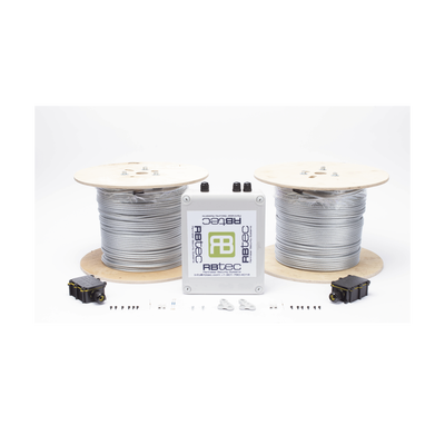 Kit de Cable Sensor Perimetral para Cerca Ciclonicas IRONCLAD / 610 METROS DE PROTECCION / 2 ZONAS; 305 METROS POR ZONA / ...