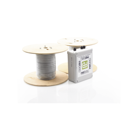 Kit de Cable Sensor Para Cerca Ciclonica IRONCLAD / 150 METROS / 2 ZONAS; 75 METROS POR ZONA / Sin Falsas Alarmas por Vien...