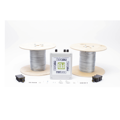 Kit de Cable Sensor Para Cerca Ciclonica IRONCLAD / 150 METROS / 2 ZONAS; 75 METROS POR ZONA / Sin Falsas Alarmas por Vien...