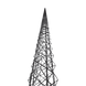 Torre autosoportada / Fibra de carbono / 18.3 m (60 pies) / 90 mph / 5000 lbs / Ultra ligera | SIERRA STORE