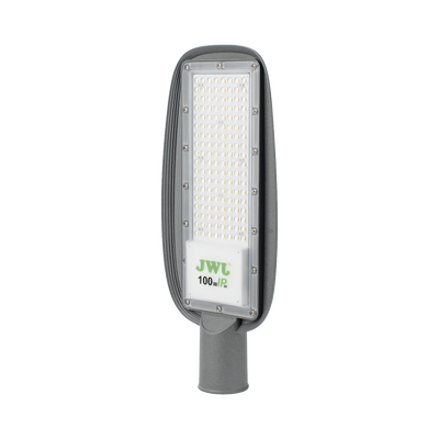 Luminaria LED  de 100 W / 100 - 265 V CA~50/60 Hz / Fotocelda  / Color Blanco/ Dimensiones 200 x 465 x 78 mm / Ángulo de L...