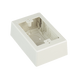 Caja de Pared Superficial, Uso Universal con Placas de Pared, con Cinta Adhesiva, Color Blanco Mate PANDUIT - Vista 2