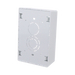 Caja de Pared Superficial, Uso Universal con Placas de Pared, con Cinta Adhesiva, Color Blanco PANDUIT - Vista 2