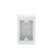 Caja de Pared Superficial, Uso Universal con Placas de Pared, con Cinta Adhesiva, Color Blanco PANDUIT - Vista 5