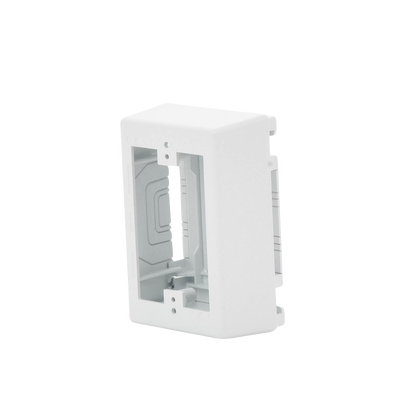 Caja de Pared Superficial, Uso Universal con Placas de Pared, con Cinta Adhesiva, Color Blanco PANDUIT - Vista 6