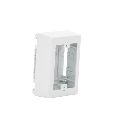 Caja de Pared Superficial, Uso Universal con Placas de Pared, con Cinta Adhesiva, Color Blanco PANDUIT - Vista 7