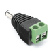 Adaptador Macho Tipo Jack de 3.5 mm (0.14 Pulgadas) Polarizado de 12 Vcc / Terminales Tipo Tornillo / Polarizado (+/-) / I...