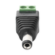 Adaptador Macho Tipo Jack de 3.5 mm (0.14 Pulgadas) Polarizado de 12 Vcc / Terminales Tipo Tornillo / Polarizado (+/-) / I...