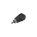 Adaptador RCA Macho / Terminales Tipo Tornillo / Polarizado / 4.3 x 1.4 x 1.3 cm / Audio y Video Profesional | SIERRA STORE