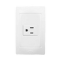 Contacto Sencillo de 127 V~60 HZ 15 A/ Color Blanco. | SIERRA STORE
