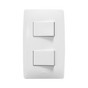 Apagador Escalera Doble de 127 V~60 Hz 10 A/ Color Blanco. | SIERRA STORE