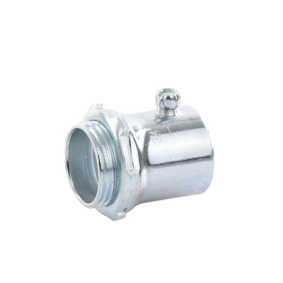 Conector 1" (25mm) pared delgada con tornillo tipo americano galvanizado etiqueta verde JUPITER - Vista 4