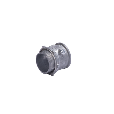 Conector 1" (25mm) pared delgada con tornillo tipo americano galvanizado etiqueta verde - JUPITER