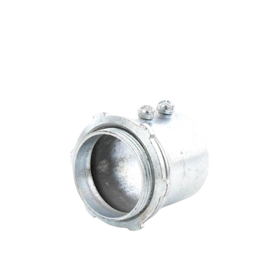 Conector 3/4" (19mm) pared delgada con tornillo tipo americano galvanizado etiqueta verde JUPITER - Vista 3