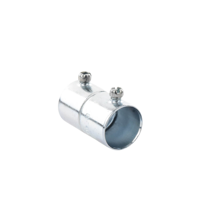 Cople 3/4" (19mm) Pared Delgada Con Tornillo (Tipo Americano) Galvanizado, Etiqueta Verde. JUPITER - Vista 3
