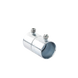 Cople 3/4" (19mm) Pared Delgada Con Tornillo (Tipo Americano) Galvanizado, Etiqueta Verde. JUPITER - Vista 3