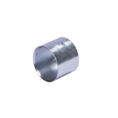 Cople 1" (25mm) pared gruesa con rosca galvanizado etiqueta amarilla - JUPITER