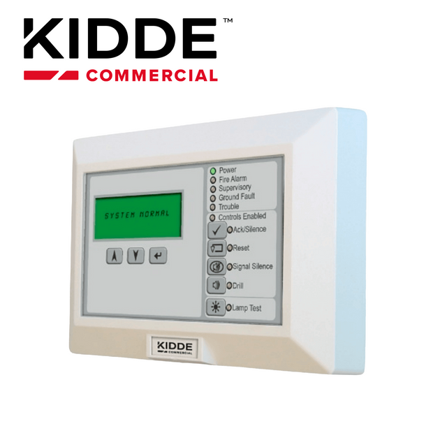 KIDDE - K-RLCD-C-2 - K-RLCD-C-2 ANUNCIADOR REMOTO KIDDE K-RLCD-C-2/ BLANCO / COMPATIBLE CON LA SERIES VS Y EVOLVE / CONTROLES COMUNES VERSION INGLES