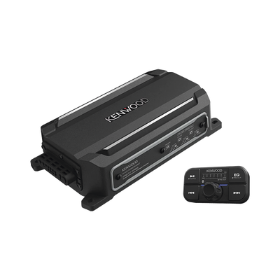 Amplificador de audio de 4 canales con control remoto y con conexión Bluetooth de 600 W de salida máxima - JVC KENWOOD